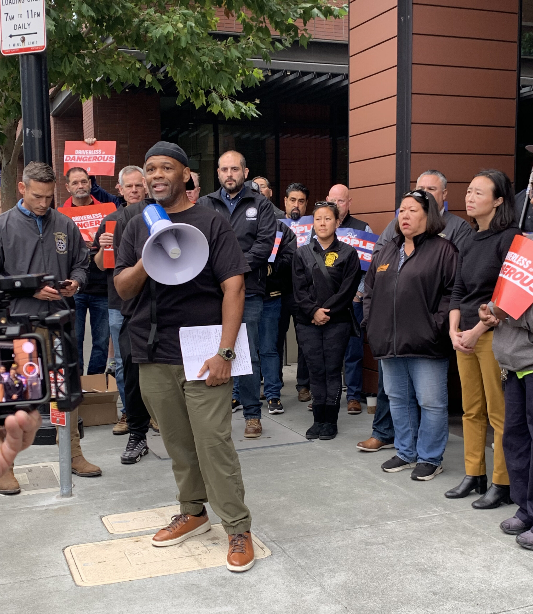 Teamsters And Allies Protest Unsafe Robotaxis At Cruise Headquarters ...